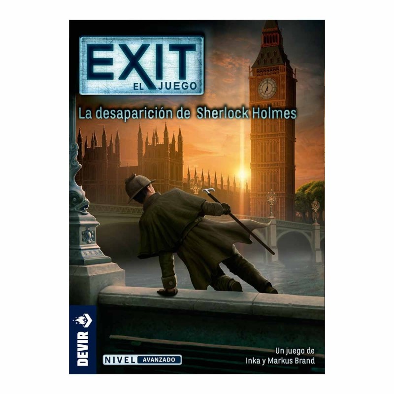 Juego de mesa devir exit la desaparición de sherlock holmes