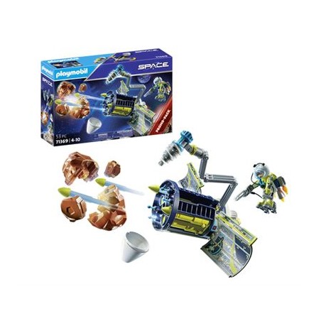 Playmobil destructor de meteoritos
