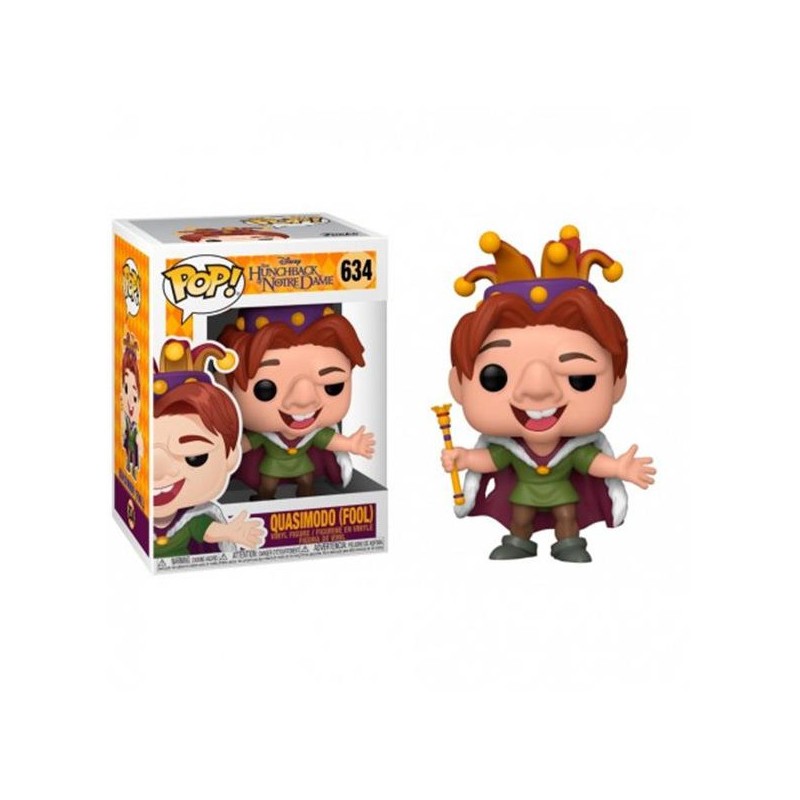 Funko pop disney el jorobado quasimodo payaso 41146