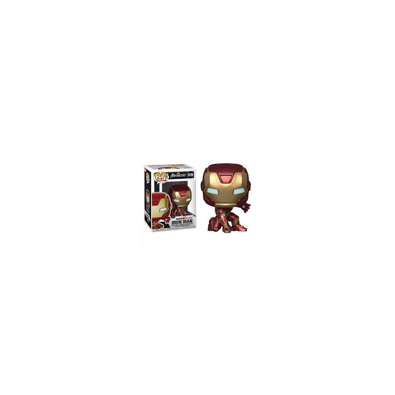 Funko pop marvel vengadores videojuego iron man traje stark tech 47756