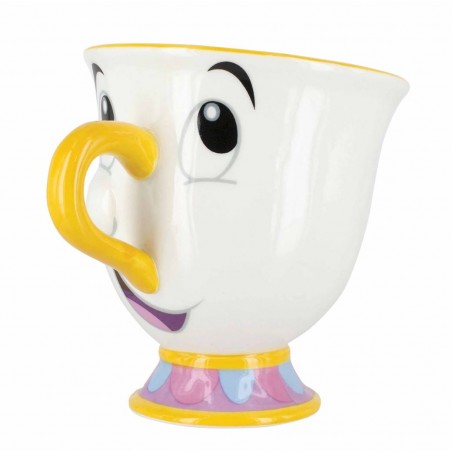 Taza 3d paladone disney chip la bella y la bestia