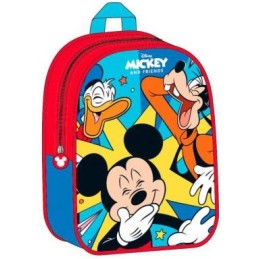 Mochila Infantil Escolar Mickey 22.0 X 10.0 X 29.0 Cm