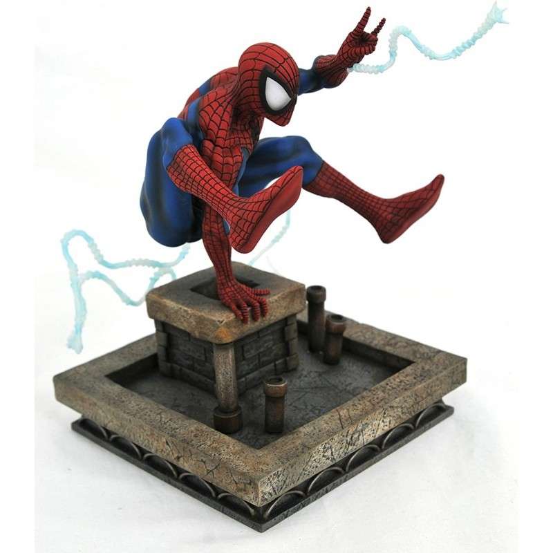 Figura diamond select toys marvel comic gallery spiderman 90´s