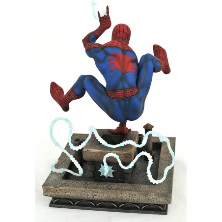 Figura diamond select toys marvel comic gallery spiderman 90´s