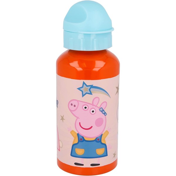 Botella Aluminio Peppa Pig 500ml