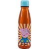 Botella de aluminio 600ml Peppa Pig, sin BPA