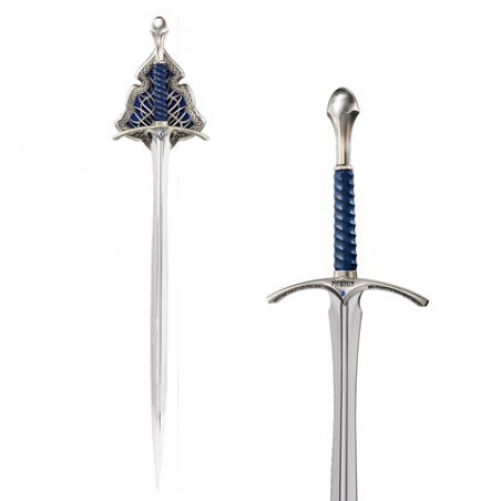 Replica espada the noble collection gandalf glamdring edición especial tamaño real de 120 cm en acero