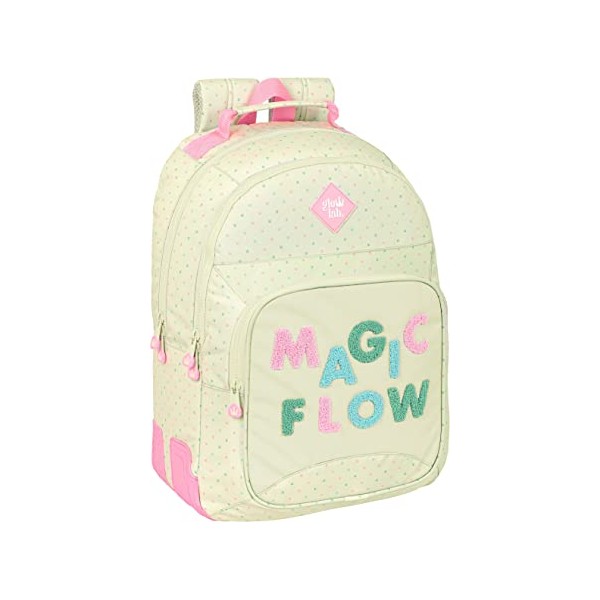 Mochila Doble Adapt.Carro Glowlab Magic Flow 32X15X42 Cm