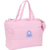 Bolso Con Bolsillo Para Portatil 14,1 Benetton Pink 54X17X31 Cm