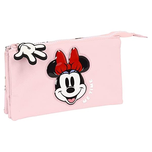 Portatodo Triple Minnie Mouse Me Time 22X3X12 Cm