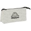 Portatodo Triple Kappa Grey Knit 22X3X12 Cm