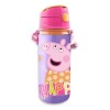 Botella Cantimplora Aluminio Con Asa 600Ml Peppa Pig