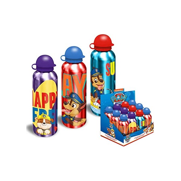 Cantimplora Aluminio 500Ml Paw Patrol