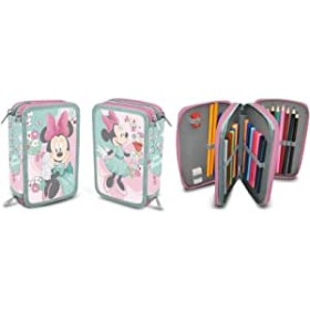 Plumier 3 Cremalleras Minnie