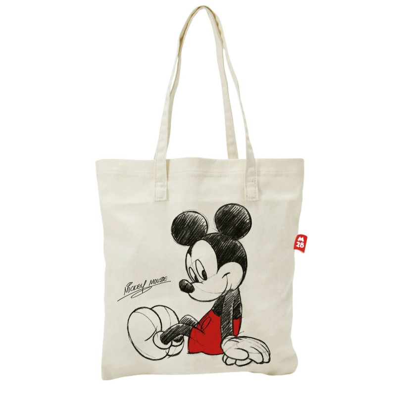 Bolsa Totebag 37X41Cm Mickey Mouse
