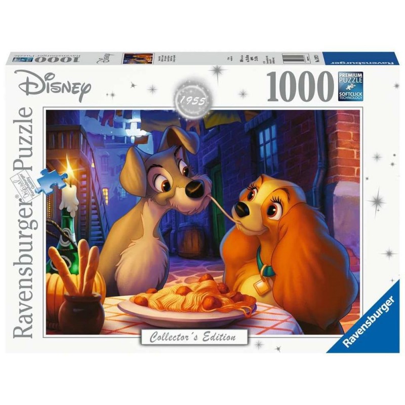 Puzzle ravensburger disney collector's edition - la dama y el vagabundo 1000 piezas