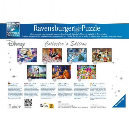 Puzzle ravensburger disney collector's edition - la dama y el vagabundo 1000 piezas