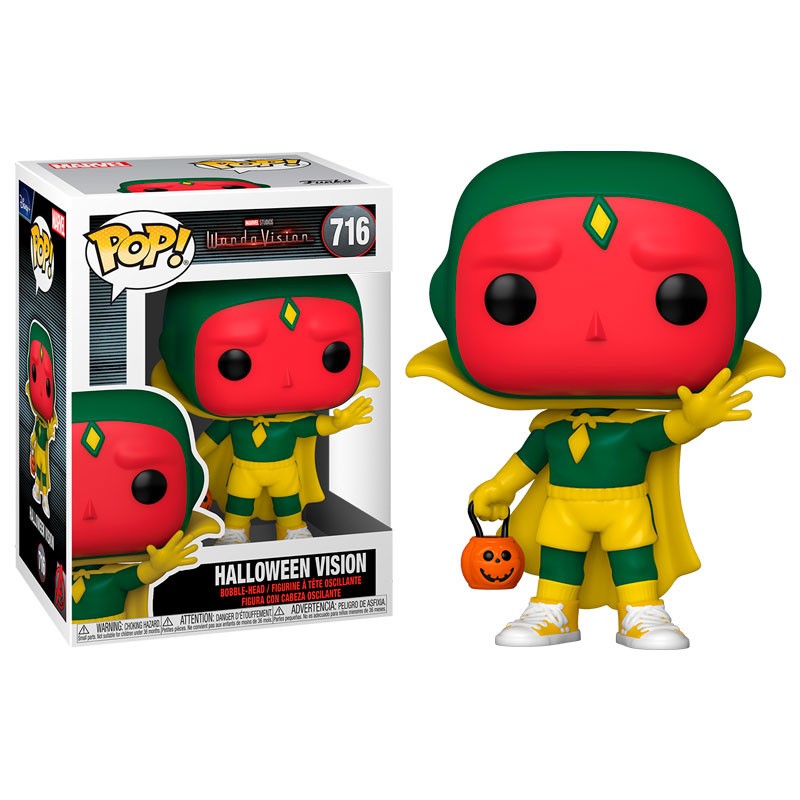 Funko pop marvel wandavision vision disfraz halloween