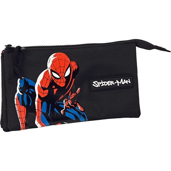 Portatodo Triple Spider-Man Hero 22x3x12 cm