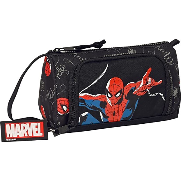 Portatodo Con Bolsillo Desplegable Vacio Spider-Man Hero 20x8.5x11 cm