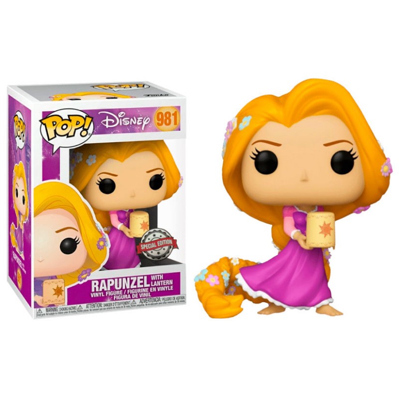 Funko pop disney enredados rapunzel con linterna exclusivo 50464