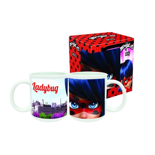 Taza Prodigiosa Ladybug Ceramica C/Regalo