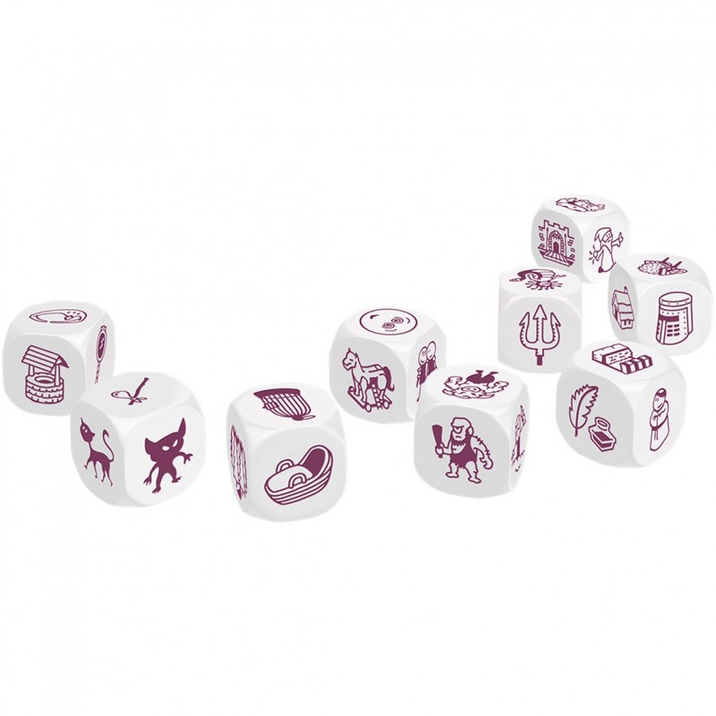 Juego de mesa asmodee story cubes fantasia pegi 8