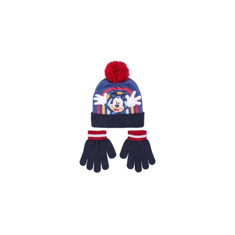 Set Gorro Y Guantes Mickey Disney