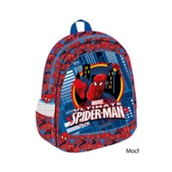 Mochila Spiderman Marvel Adp.4 Cremalleras 41x34x18,5cm.