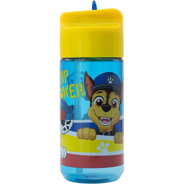 Botella Infantil Patrulla Canina Reutilizable Tritan 430Ml.