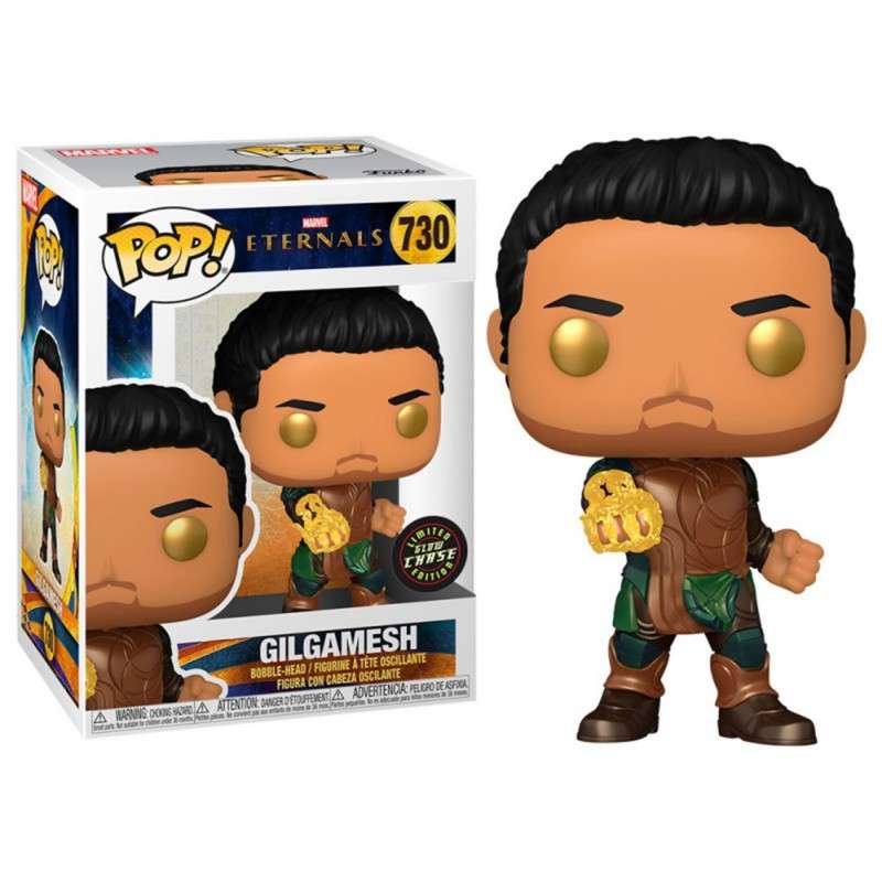 Funko pop marvel eternals gilgamesh con opcion aleatoria chase glow in the dark brillo en la oscuridad 49707