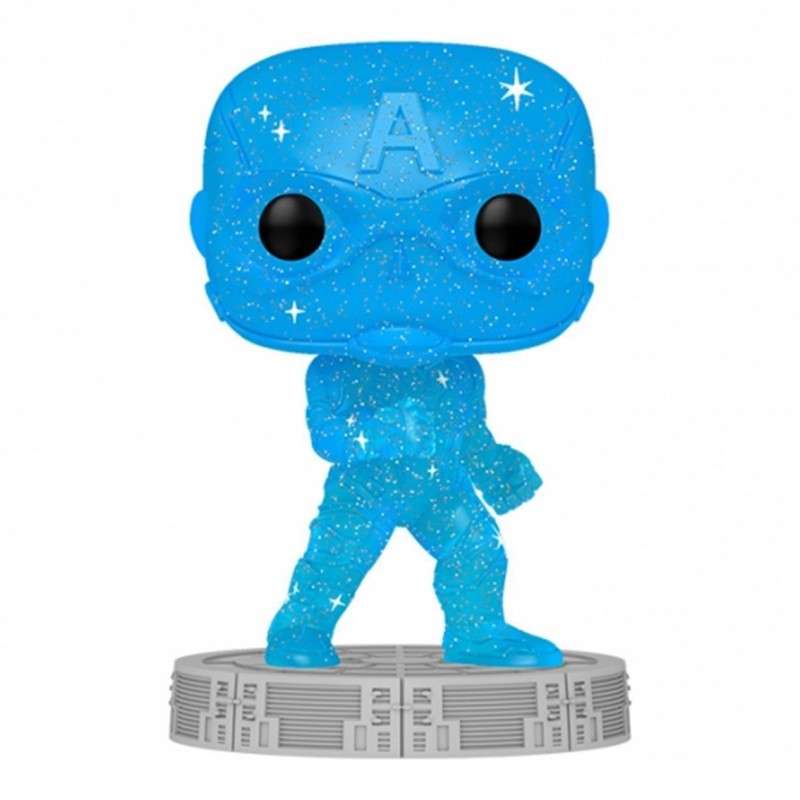 Funko pop marvel infinity saga capitan america gema del espacio 57614