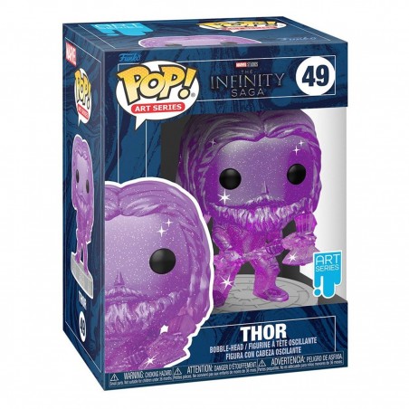 Funko pop marvel infinity saga thor gema del poder 57618