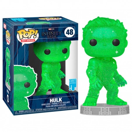 Funko pop marvel infinity saga hulk gema del tiempo 57616