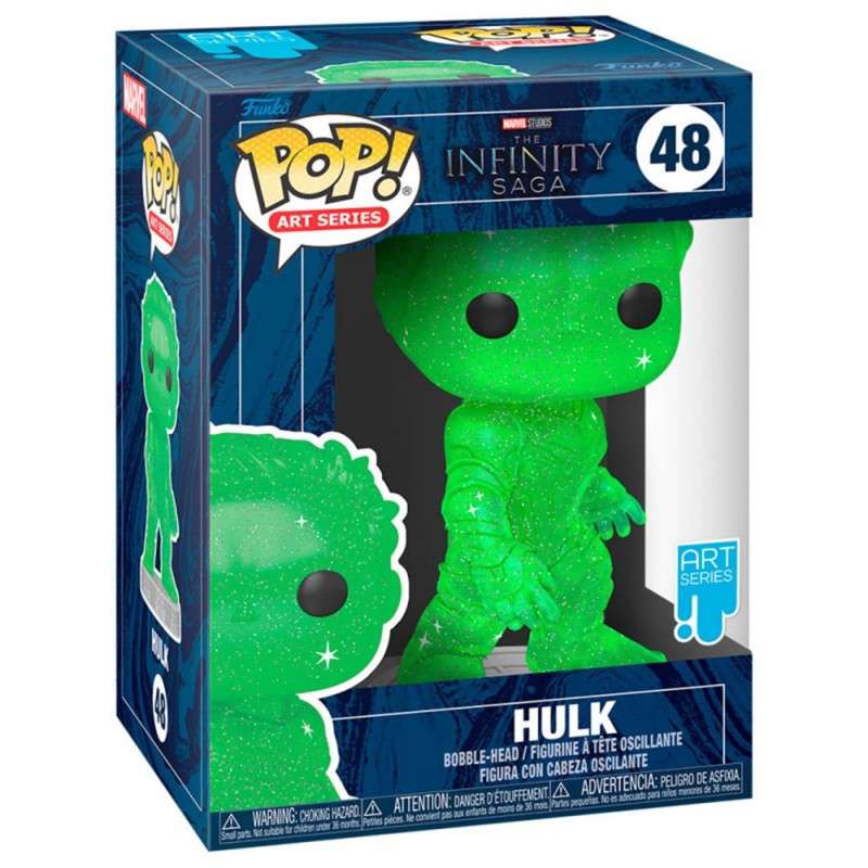 Funko pop marvel infinity saga hulk gema del tiempo 57616