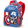 Mochila 3D Capitan America 31x27x11cm.