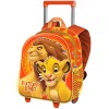 Mochila 3D Con Ruedas El Rey Leon Pequeña 26x34x13cm