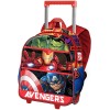 Mochila 3D Con Ruedas Avengers Marvel Pequeña 26x34x13cm