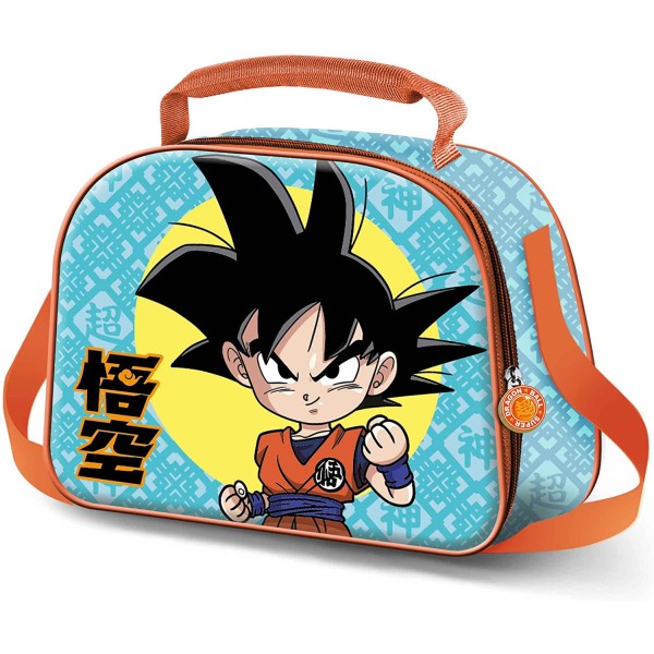 Bolsa Portameriendas 3D Dragon Ball 20x25,5x10cm.