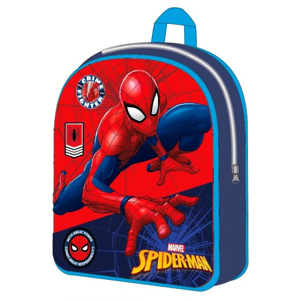 Mochila Spiderman Marvel 30x26x10cm.