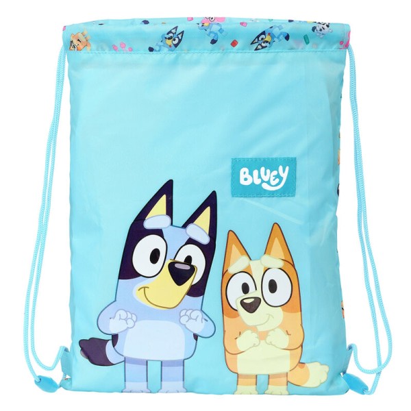 Saco Plano Junior Bluey 26x34cm