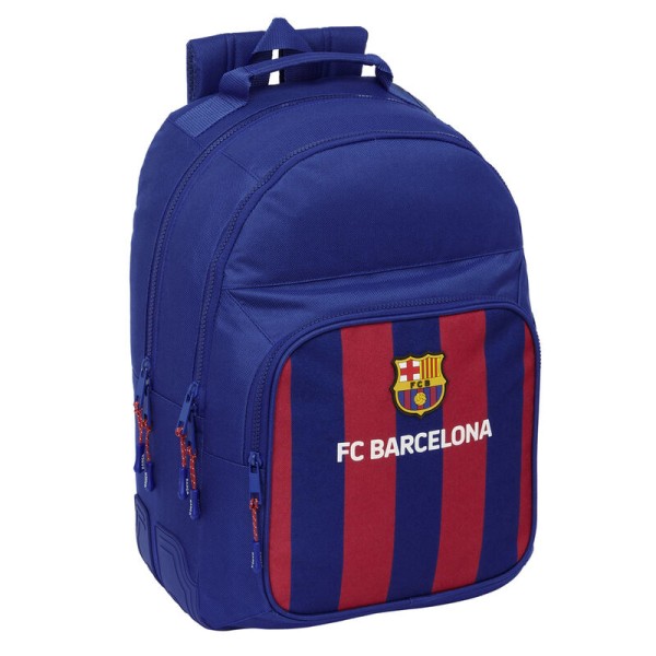 Mochila Doble Adapt.Carro F.C.Barcelona 32x15x42cm