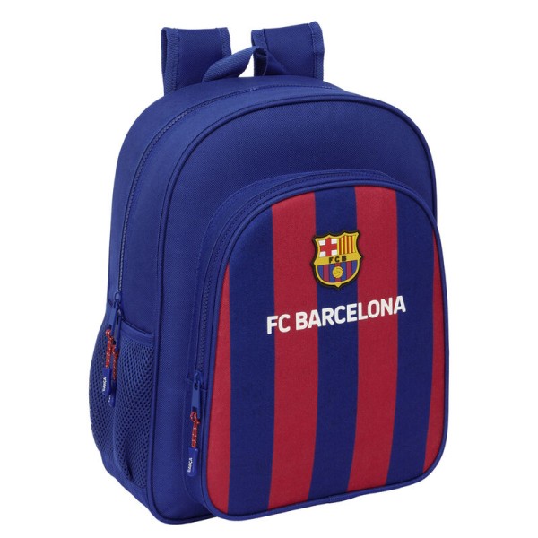 Mochila Junior Adapt.Carro F.C.Barcelona 32X12X38Cm