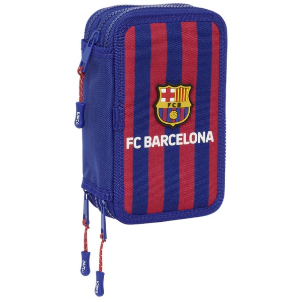 Plumier Triple 36 Pcs F.C.Barcelona 12.5X5.5X19.5Cm