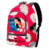 Mochila Kiss Stitch Disney Adaptable 44x31x18cm.