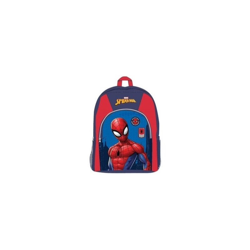Mochila Infanti Spiderman Marvel 35x27x10cm.