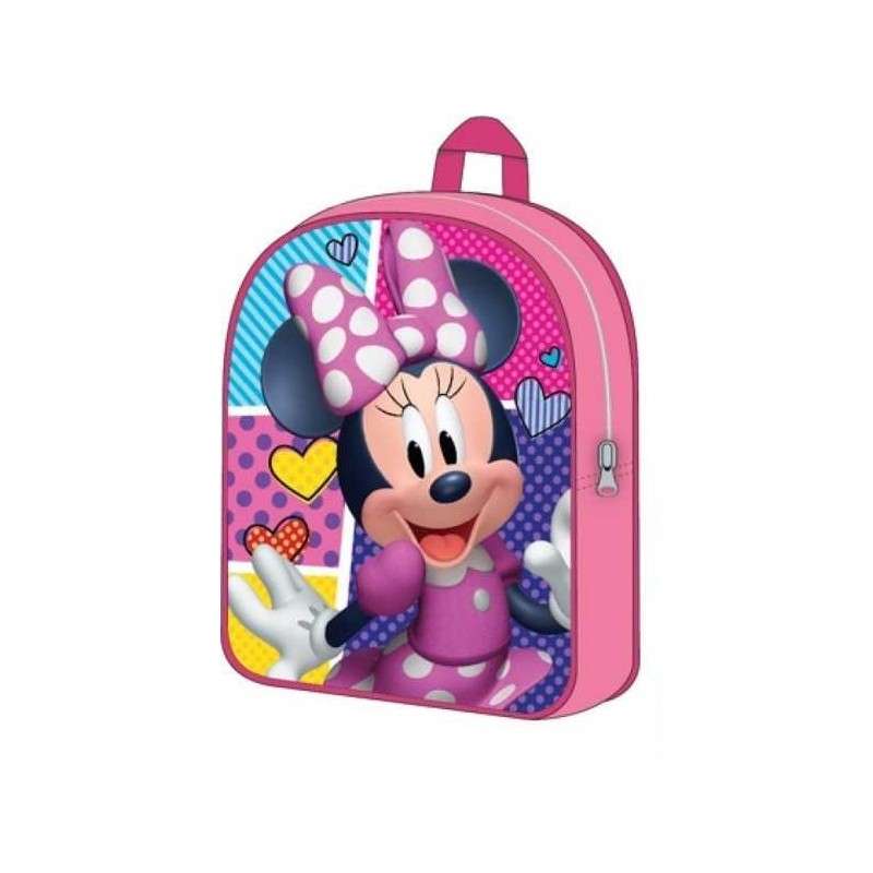 Mochila Minnie Disney 30x26x10cm.