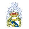 BOTELLA DE AGUA CALIENTE CON FUNDA TEXTIL DE REAL MADRID CF