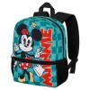 Mochila Sweet Indigo Minnie Disney 31x26x11cm.