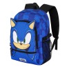 Mochila Sight Sonic The Hedgehog Adaptable 44x31x18cm.